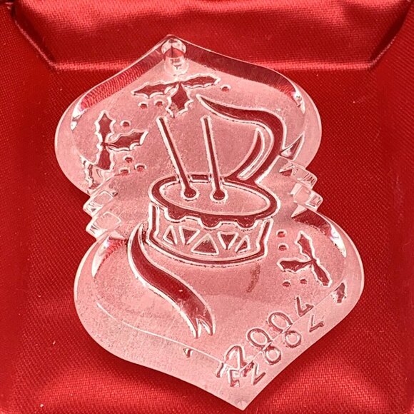 Waterford Songs of Christmas Ornament Little Drummer Boy 2004 9th Edition - Picture 2 of 3